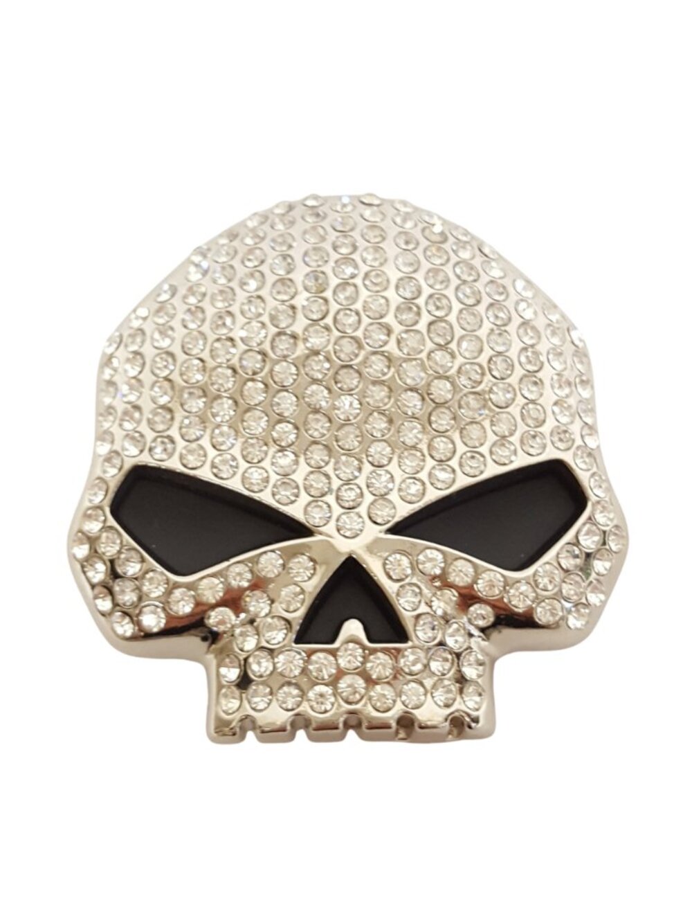 Harley-Davidson Crystallized Skull Buckle